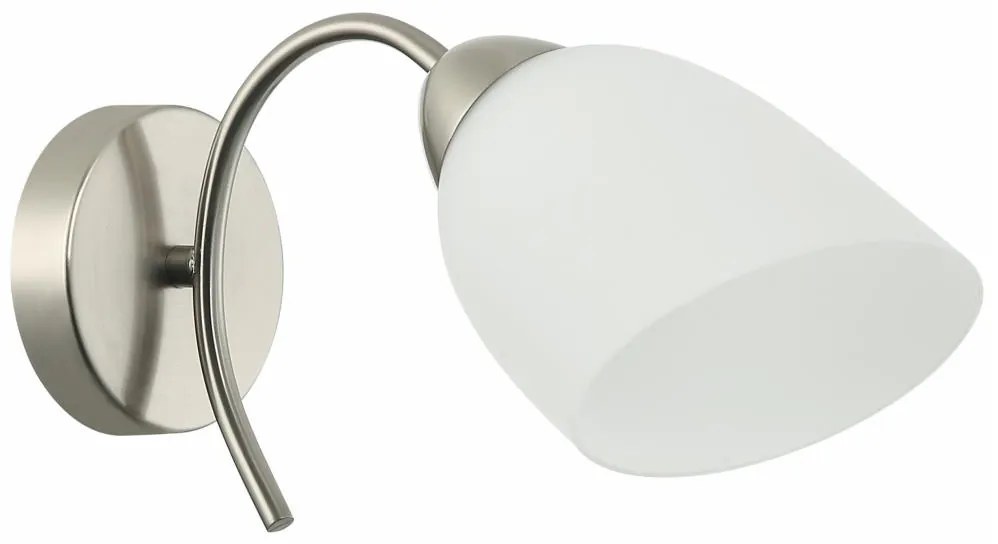 Fali lámpa DONNA 1xE27/60W/230V nikkel