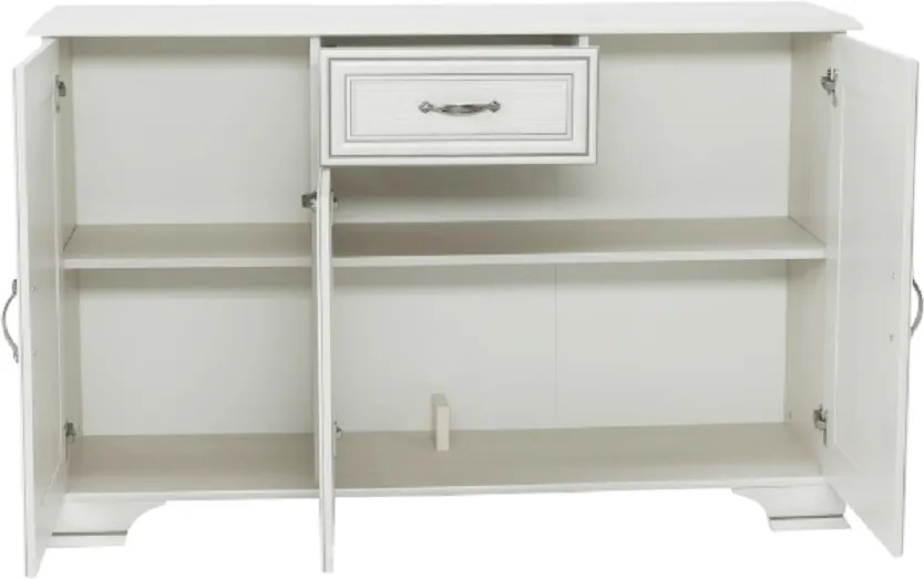 Kombinált komód 3D1S, woodline bézs, TIFFY 08