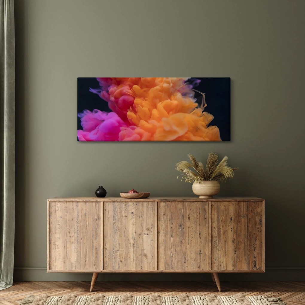 Absztrakciós kép (120x50 cm)
