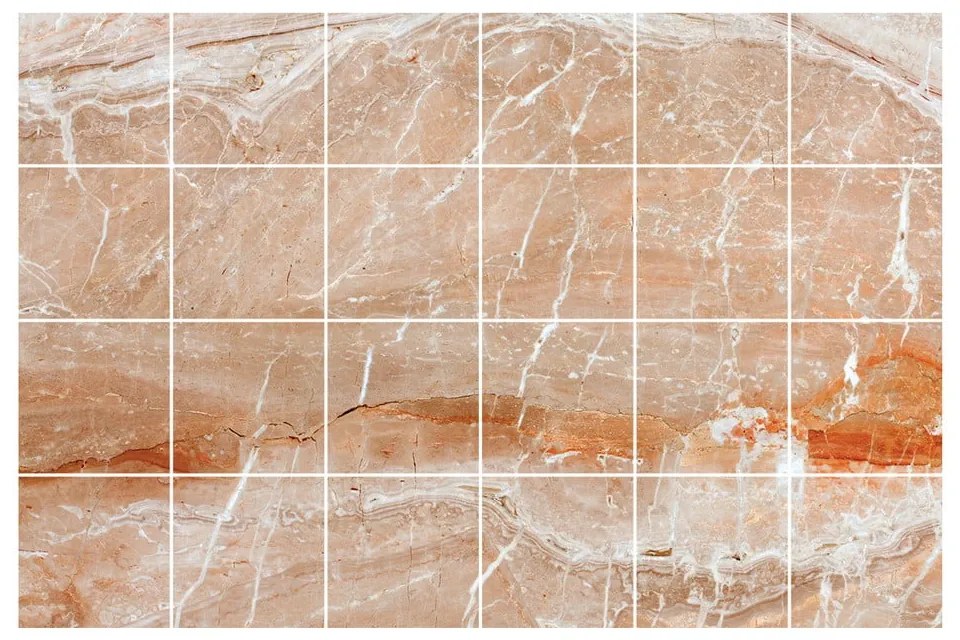 Csempematrica szett 24 db-os 15x15 cm Marble Tiles Torino – Ambiance