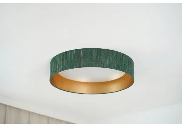 Brilagi - LED mennyezeti lámpa BOSTON ROLLER LED/24W/230V Ø45 cm zöld/arany