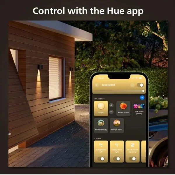 Philips - LED RGBW Dimmelhető kültéri lámpa Hue RESONATE LED/8W/230V IP44