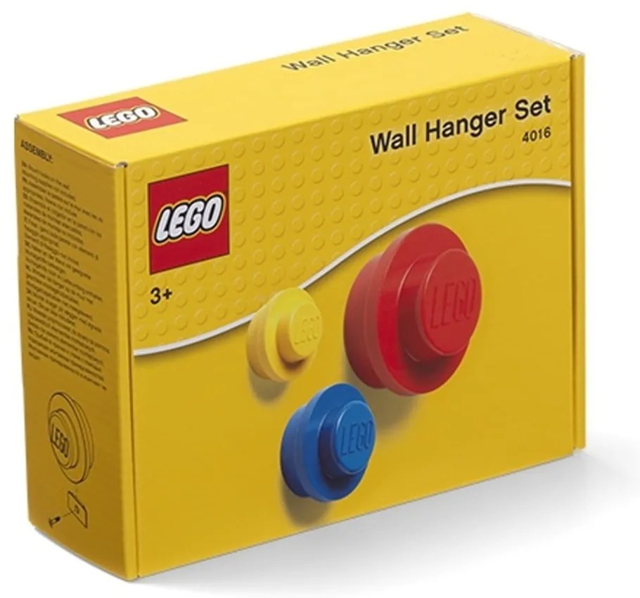 Colour 3 db-os fali akasztó szett - LEGO®