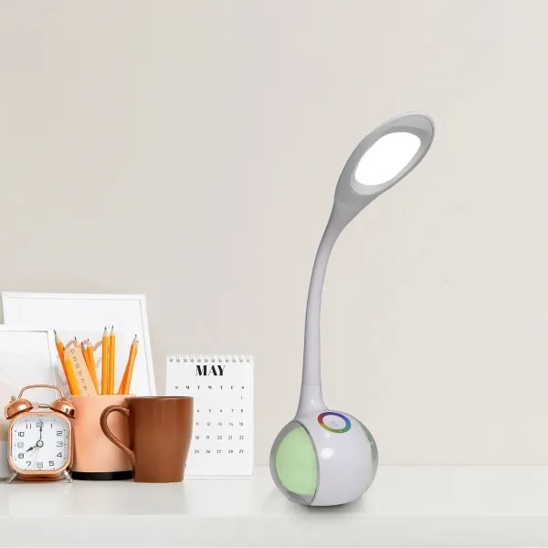 LED RGBW Dimmelhető érintős asztali lámpa COSMOS LED/6,5W/230V fehér