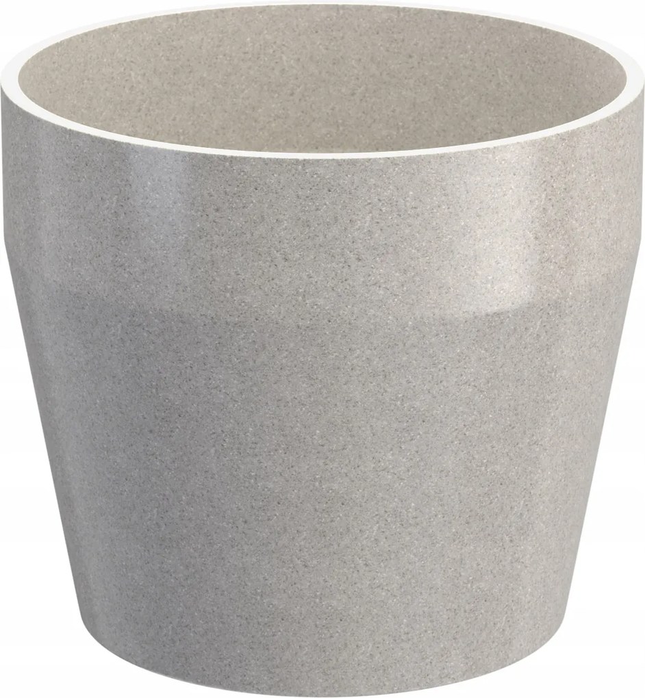 Bézs Ovális Virágtartó Florina M Gránit teraszra