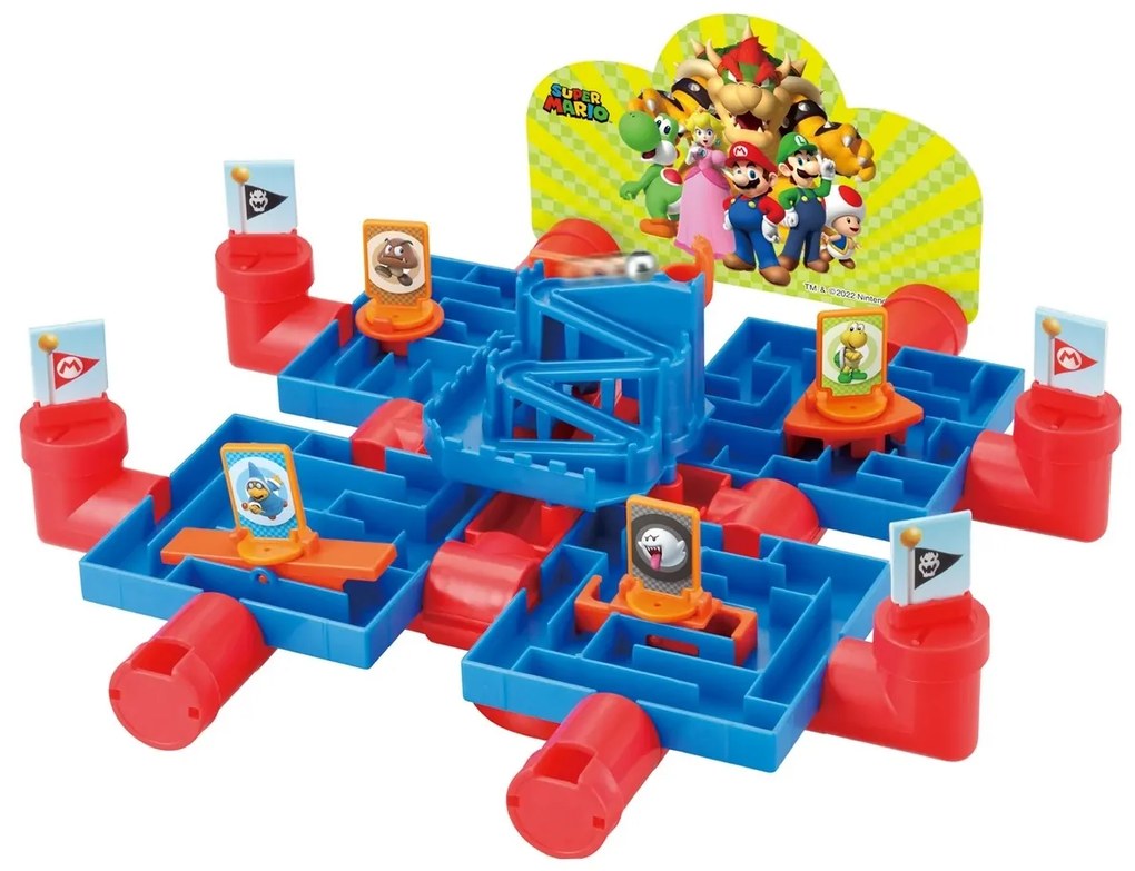 Epoch Super Mario társasjáték labirintus kihívás