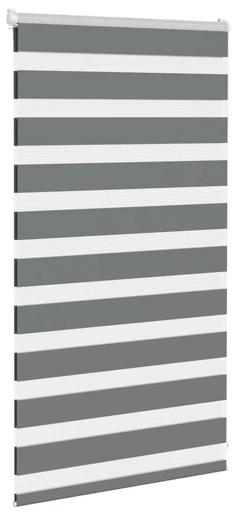 zebrafüggönnyel sötét szürke szövetszélesség 85,9 cm poliészter