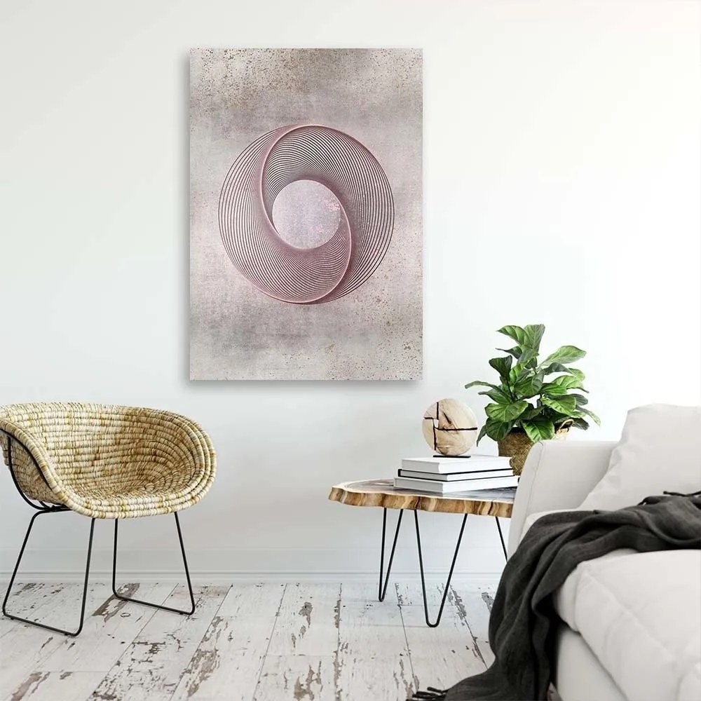 Gario Vászonkép Rózsaszín kör - Andrea Haase Méret: 80 x 120 cm