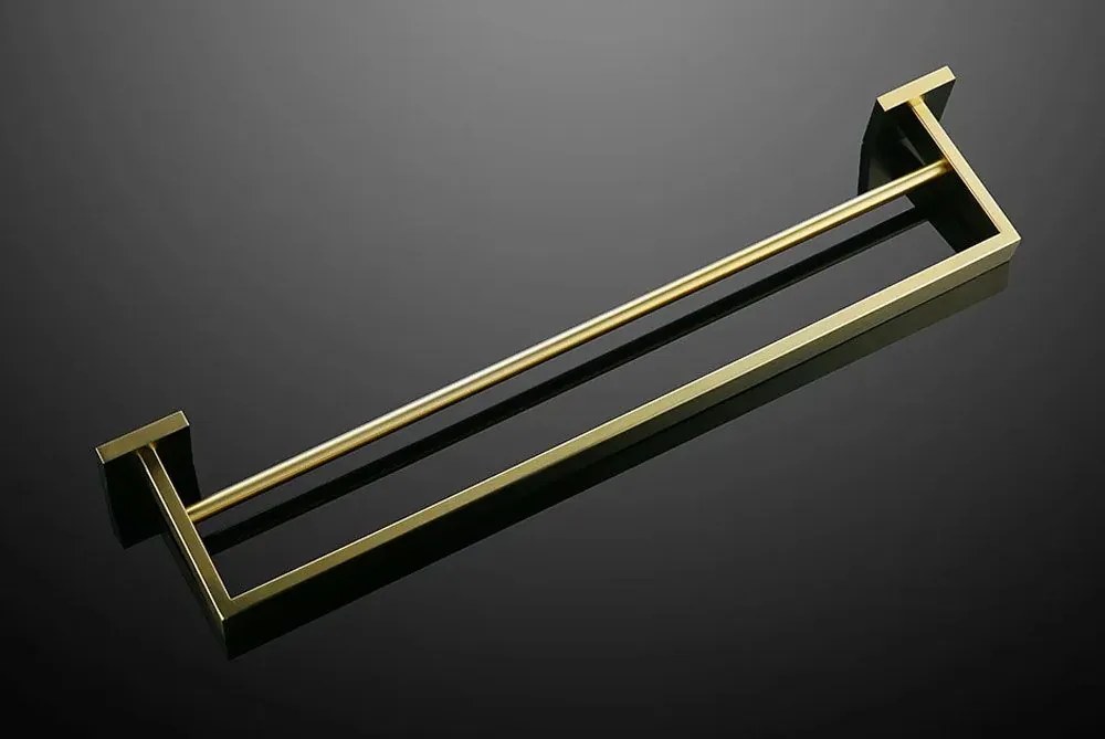 Fürdőszoba fogas GOLD Brush ERLO 02