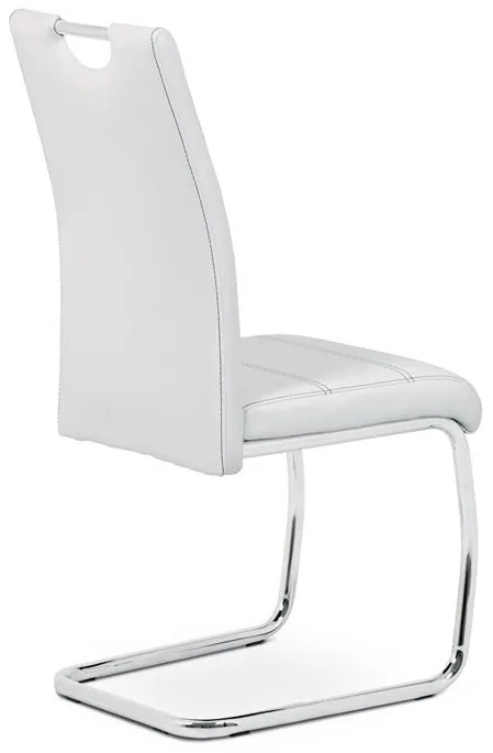 Fehér Ekobőr Étkezőszék. HC-481 WT