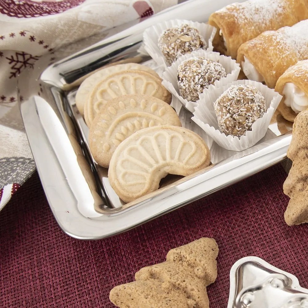 Rozsdamentes acél tálca 17x38,5 cm Long – Orion