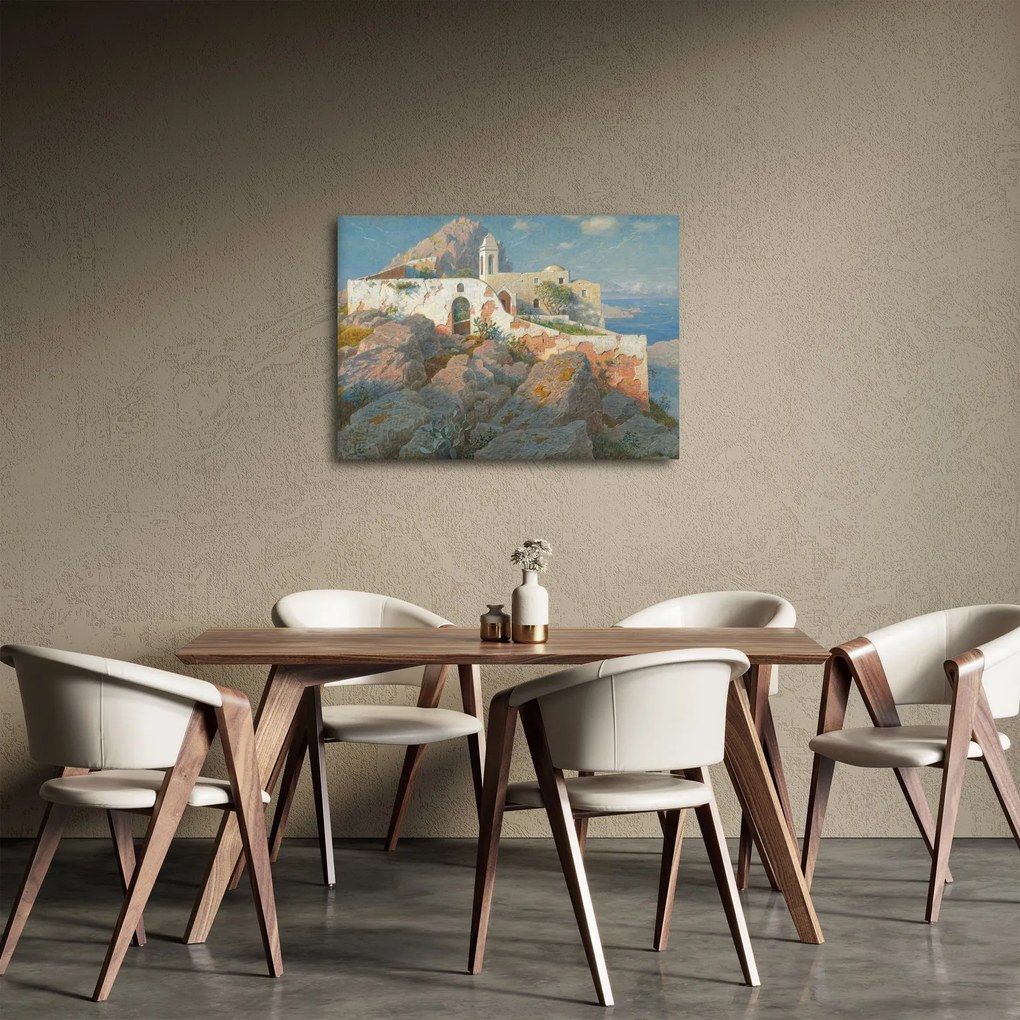 Kép - William Stanley Haseltine, Santa Maria a Cetrella, Anacapri, reprodukciók (70x50 cm)