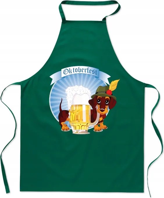Konyhai kötény nyomtatás Oktoberfest Tacskó Ajándék Németország