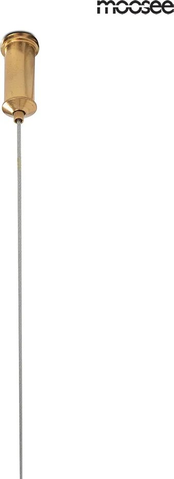 KING HOME MSE010100133 WAND Modern Led Függesztett Lámpa Fekete, Arany LED IP20