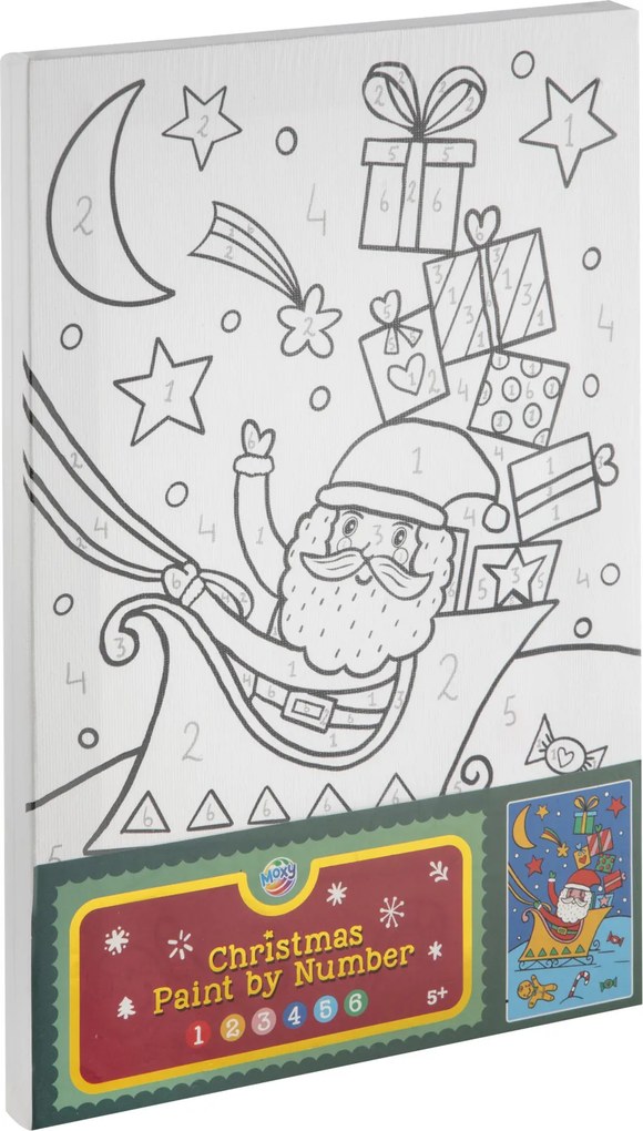 Karácsonyi Sled számos kifestő szett A4