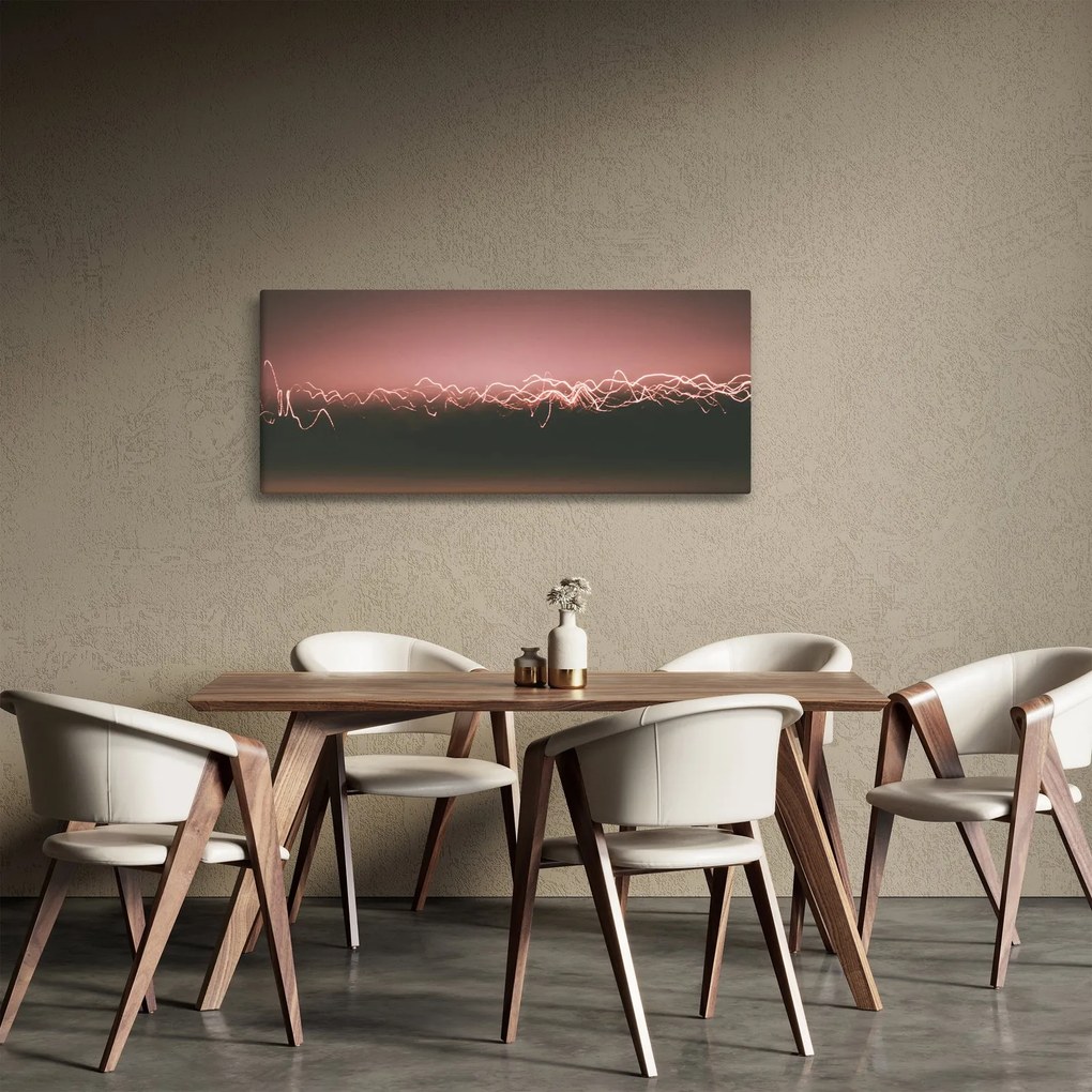 Absztrakt kép (120x50 cm)