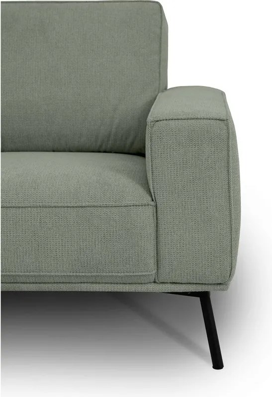 Zöld zsenília sarokkanapé (bal oldali-L alakú) Amsterdam – Scandic