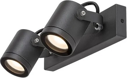 RÁBALUX 7930 ELVA Modern Kültéri Fali Lámpa Antracit GU10 IP44