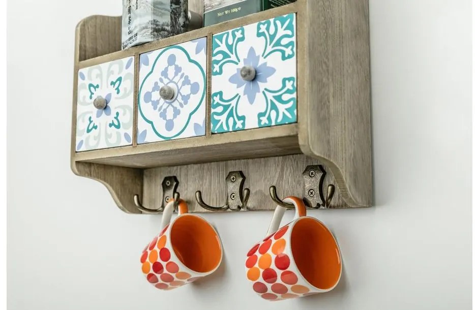 Fogas fém, K24-B0, antik ezüst