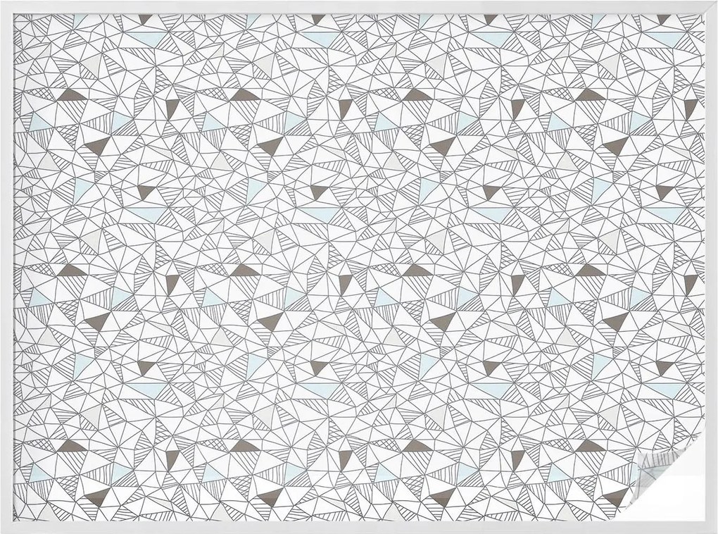 Ablaküveg fólia Adatvédelem Absztrakt formák 200x146 cm