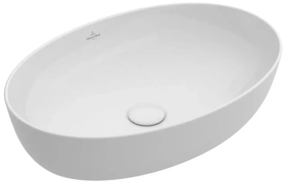 Villeroy & Boch 41986101 - ARTIS pultba helyezhető mosdó 61x41 cm kerámia/fehér