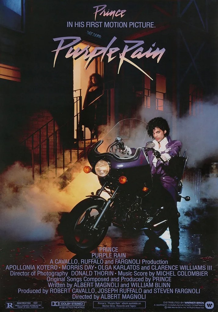 Filmposzter Purple Rain (1984) Prince 70x50cm #410