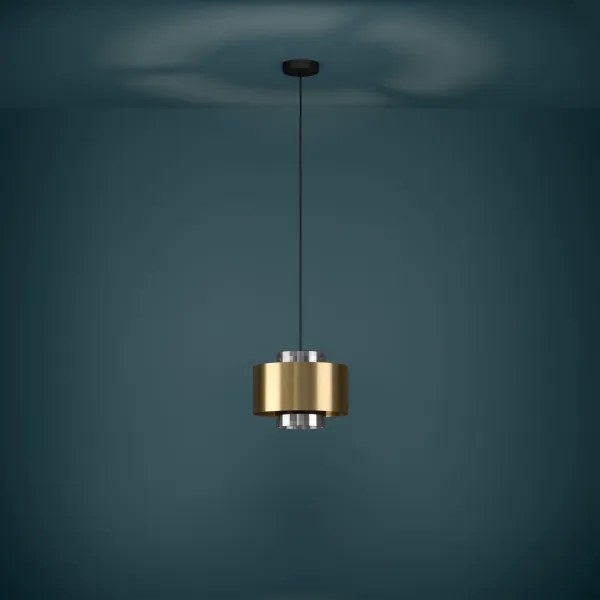 Eglo 390066 - Csillár zsinóron DUGLIA 1xE27/40W/230V arany