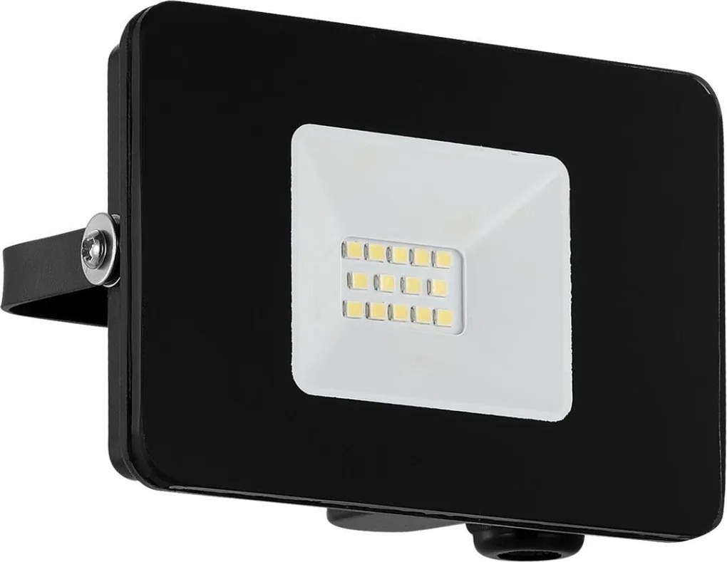 EGLO 97455 FAEDO Kültéri Reflektor Fekete, Átlátszó IP65