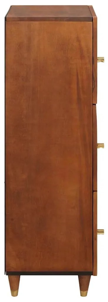 Magas szekrény Barna 40 x 33.5 x 110 cm Kanna és tömör mango fa