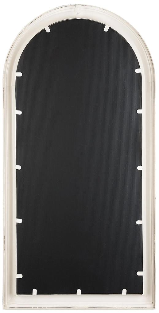 Fehér falitükör 49 x 97 cm CAMPEL Beliani