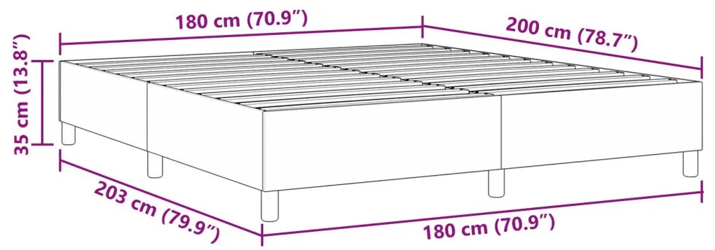 Boxspring Ágy Krém Szuper King Corduroy Szövet