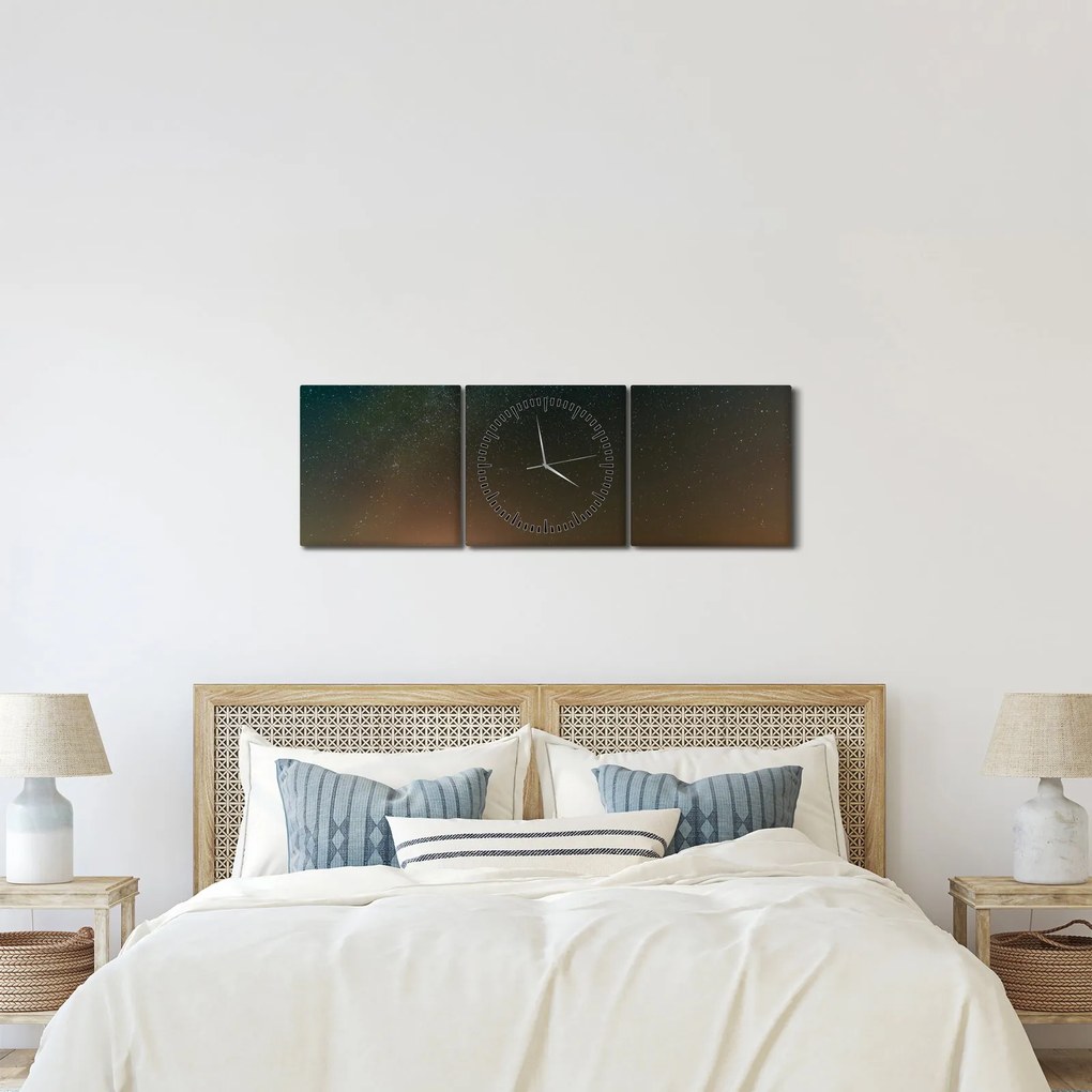 A Tejút képe (órával) (90x30 cm)