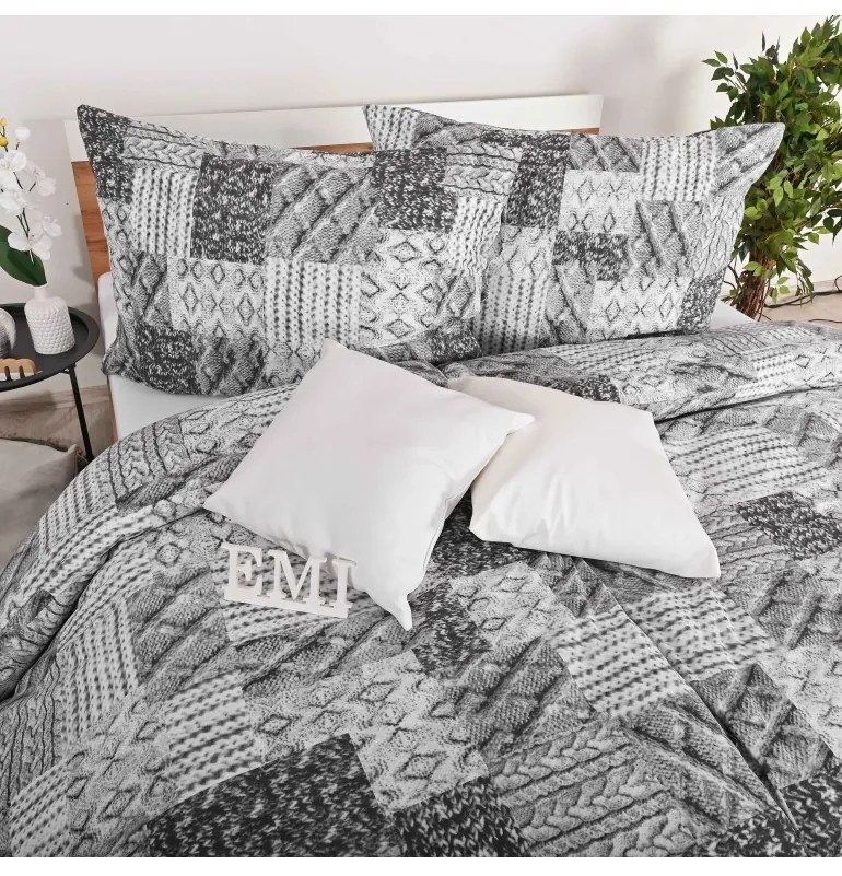 EMI Mizar pamut ágyneműhuzat, A standard egyszemélyes ágy szett tartalma: 1x 140x200 + 1x 70x90