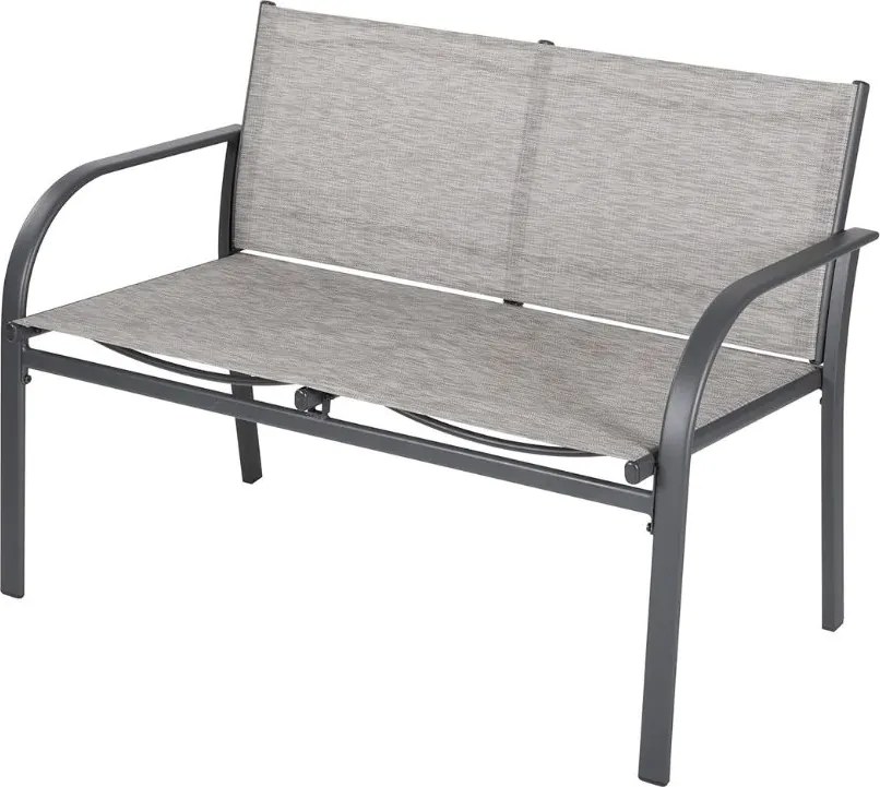 Kerti LOUNGE szett székekkel, paddal és asztallal, szürke