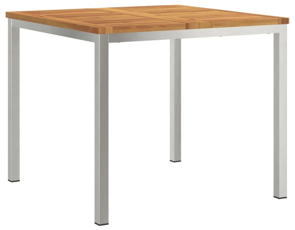 Kertiétkezőkészlet 5 pcs Tömör Teakfa