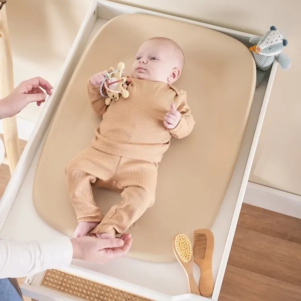 Nattou - Pelenkázó alátét SOFTY 50x70 cm bézs