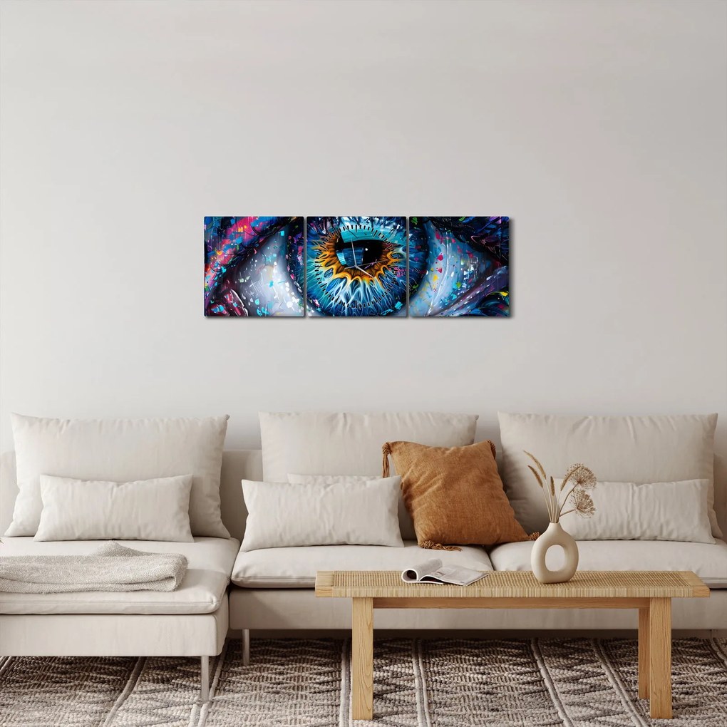 Kép - Szemfestés (órával) (90x30 cm)