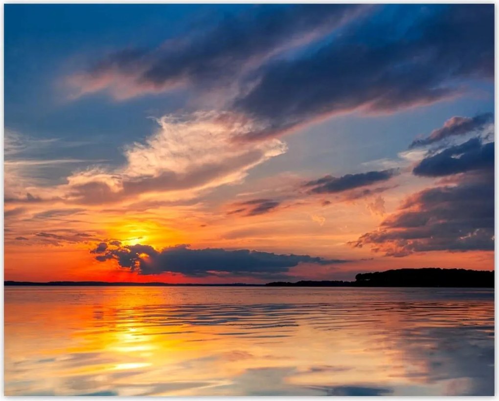 Poszterek 50x40 Naplemente Trópusok