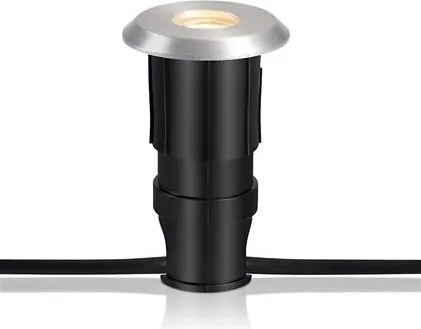 MARKSLÖJD 107717 GARDEN24 Kültéri Talajba Építhető Lámpa Ezüst LED IP44