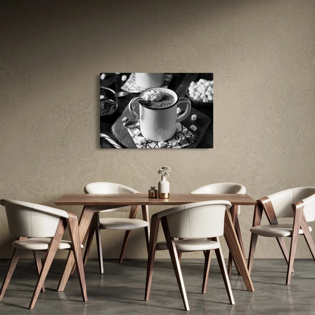 Kép - Karácsonyi forró csokoládé (90x60 cm)
