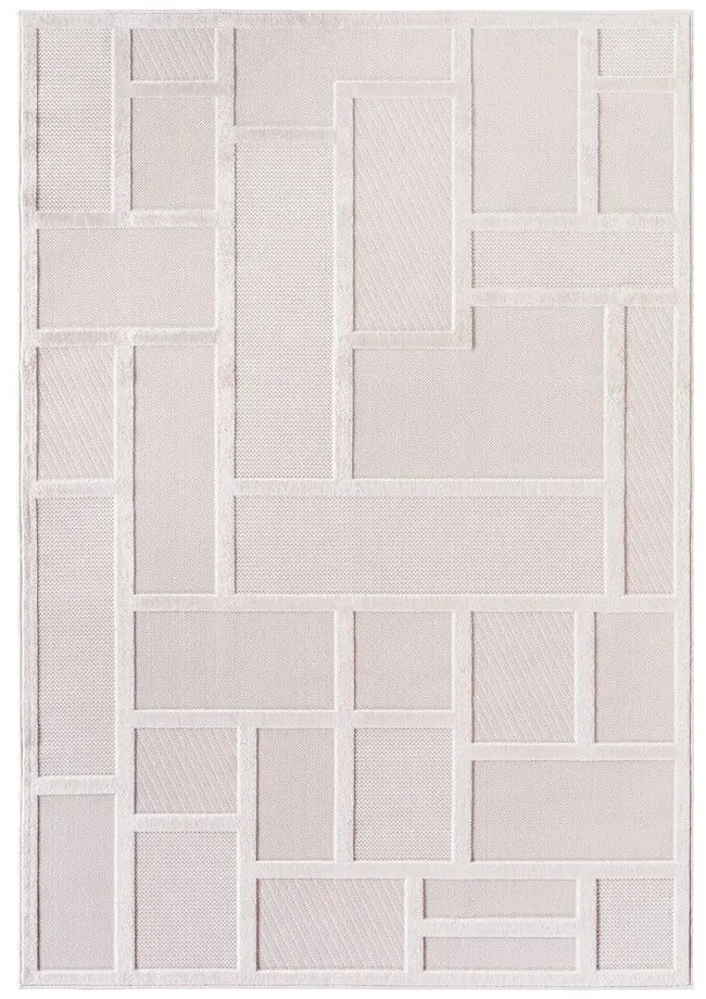 Krémszínű kültéri-beltéri futószőnyeg 80x150 cm Doha 1657 Cream – Ayyildiz Carpets