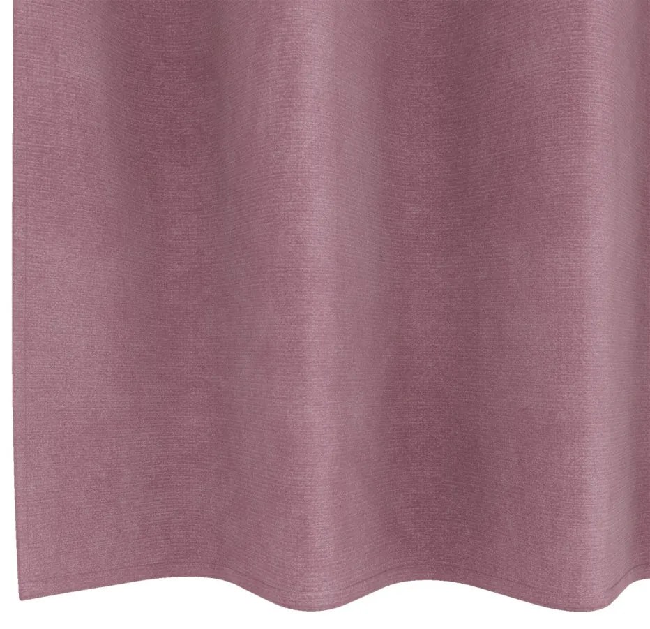 Függönyök 2 pcs Sötét rózsaszín 140 x 140 cm Bársony
