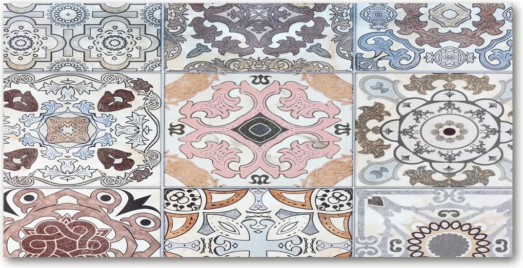 Konyhai panel Kerámia csempe 140x70 cm Ragasztó