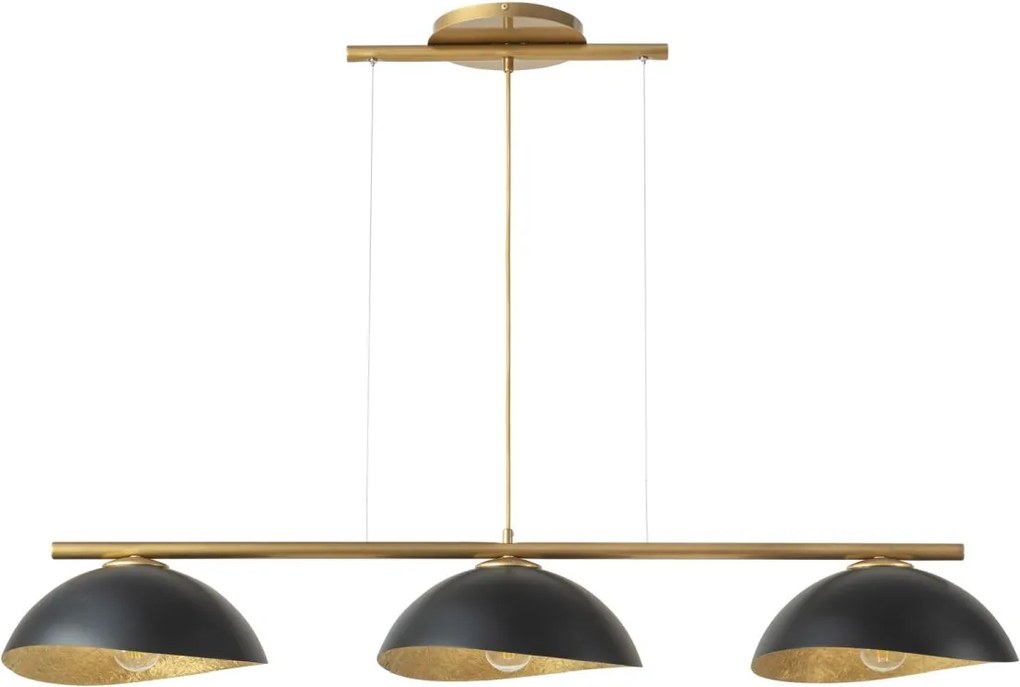 Sigma lighting modern függeszték solar fekete arany sig40573