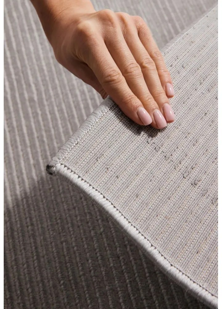 Szürke-krémszínű szőnyeg 120x170 cm Perles Dolomite – Elle Decoration