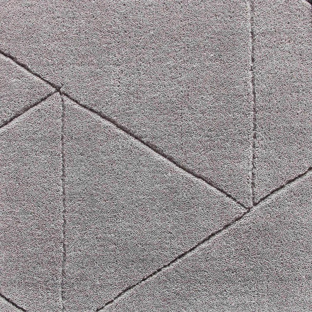 Kasbah szürke gyapjú szőnyeg, 150 x 230 cm - Think Rugs