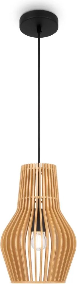 Maytoni skandináv boho függeszték roots bézs fekete mymod191pl-01w