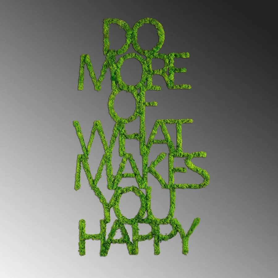 Fém fali dekoráció, Do More Of What Makes You Happy