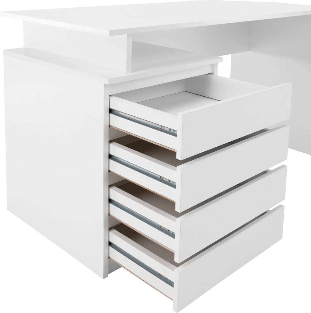 Pc asztal , fehér, HANY NEW