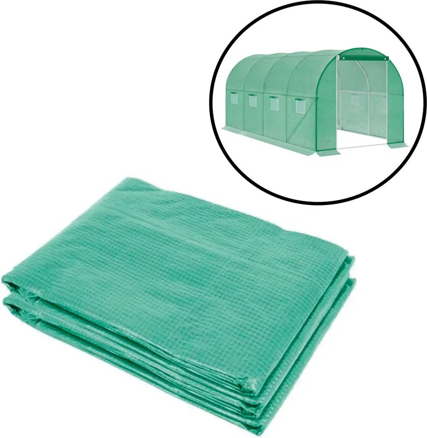 Melegház fólia 200x250x400 cm váz nélkül